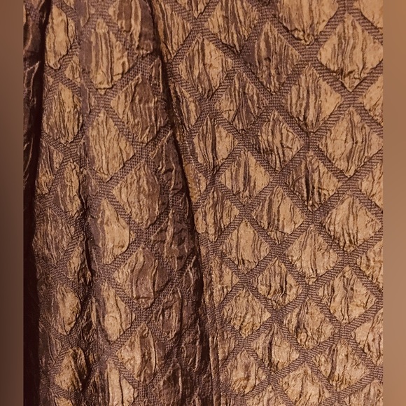 Coldwater Creek Olive Blazer w/Diamond Pattern & Muted, Metallic Sheen. Sz 2X - Picture 2 of 5